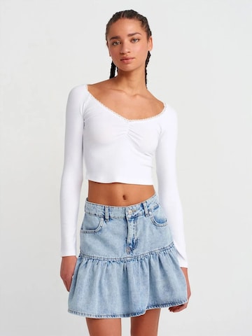 Dilvin Shirt in White