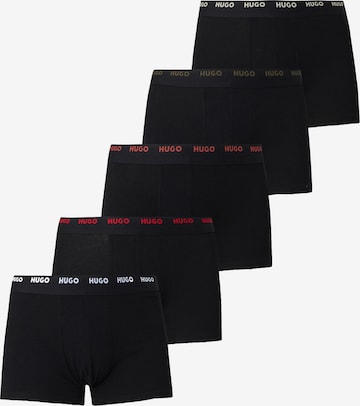 Boxers HUGO en noir : devant