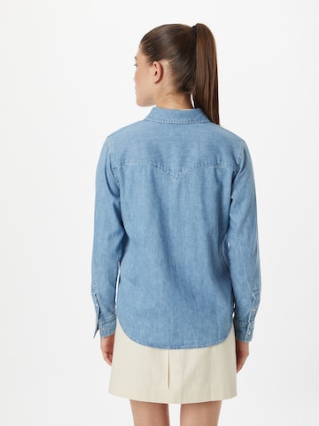 LEVI'S ® Bluse 'Iconic Western' in Blau