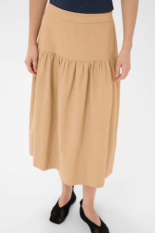Part Two Skirt 'Nellia' in Beige