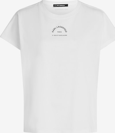 Karl Lagerfeld T-Shirt 'Rue St-Guillaume' in L in schwarz / weiß, Produktansicht