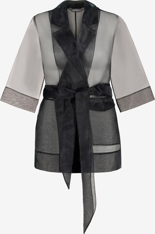 Ulla Popken Kimono in Black: front