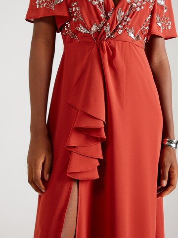 Maya Deluxe Kleid in Orange