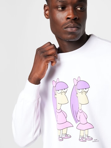 LEVI'S ® Sweatshirt 'XSimpsons Crew' in Wit