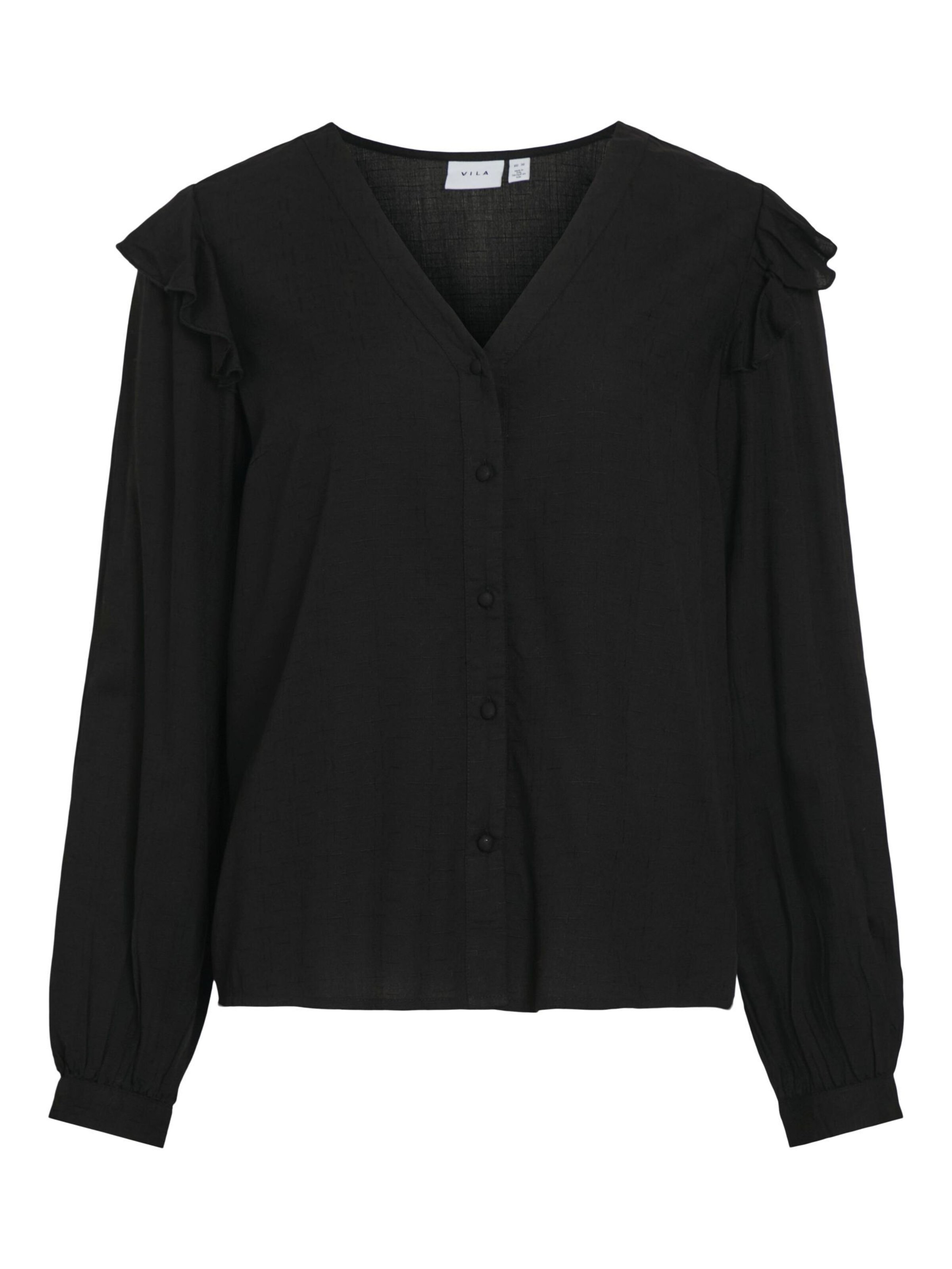 VILA Blusa en negro, Vista del producto