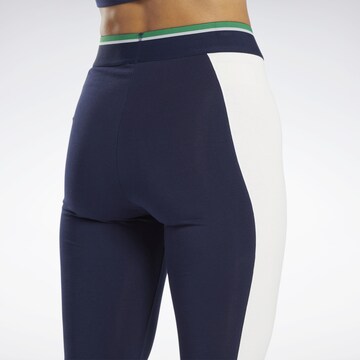 Skinny Leggings di Reebok in blu