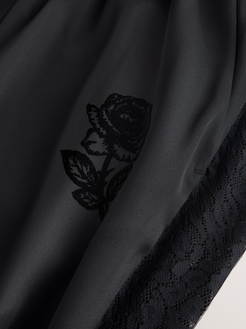 Rockett St George Wide leg Broek in Zwart