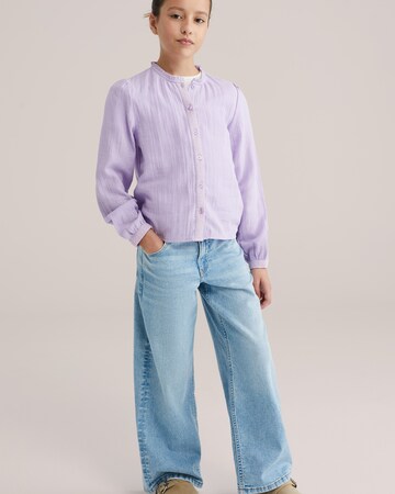 WE Fashion Блузка в Лиловый