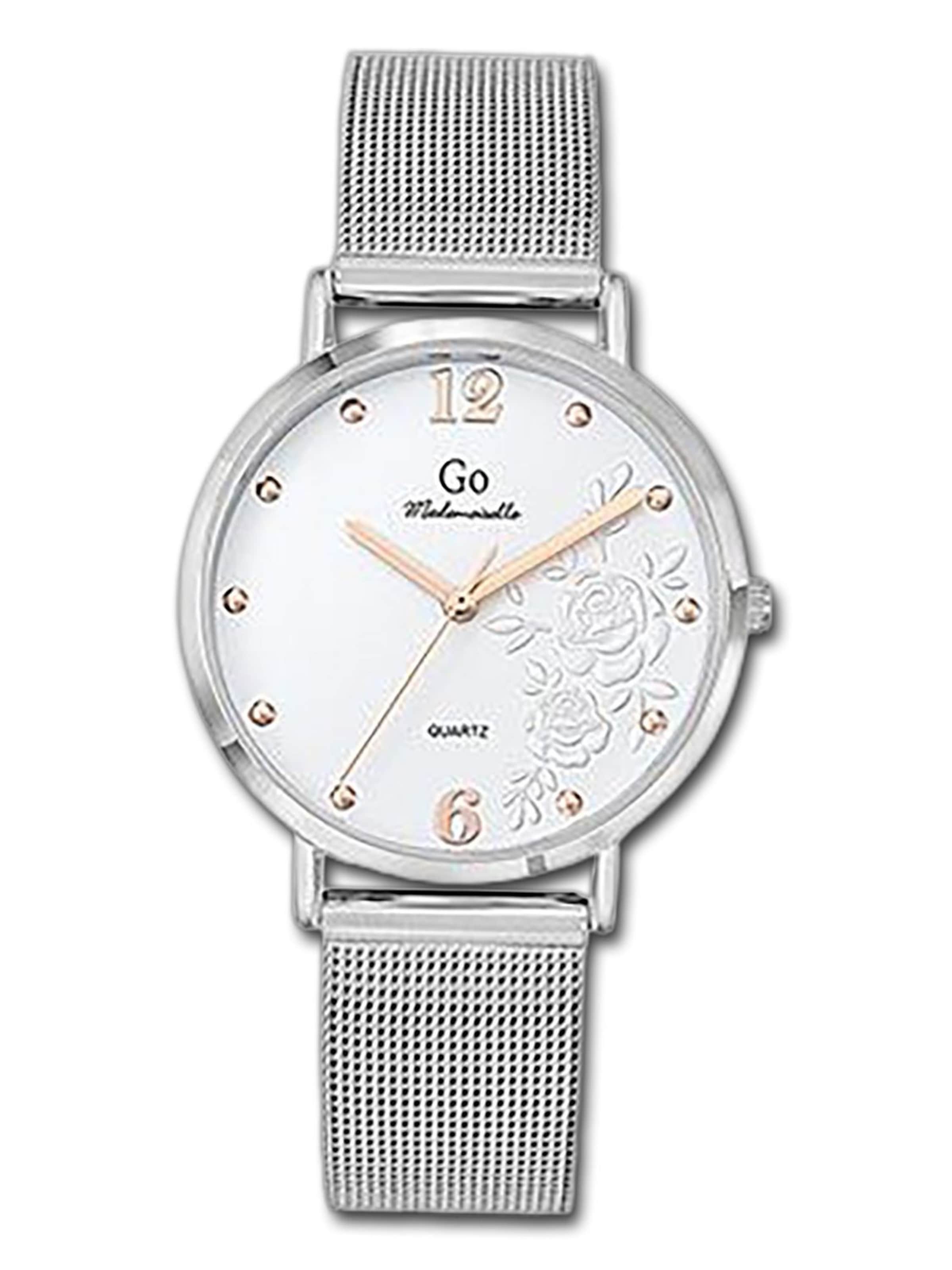 GO GirlOnly Analog watch in Silver: front