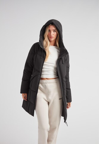 Manteau d’hiver 'Black Star' JACK1T en noir