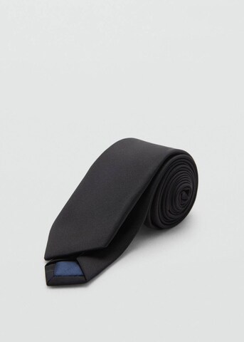 MANGO MAN Tie 'Basic6' in Black