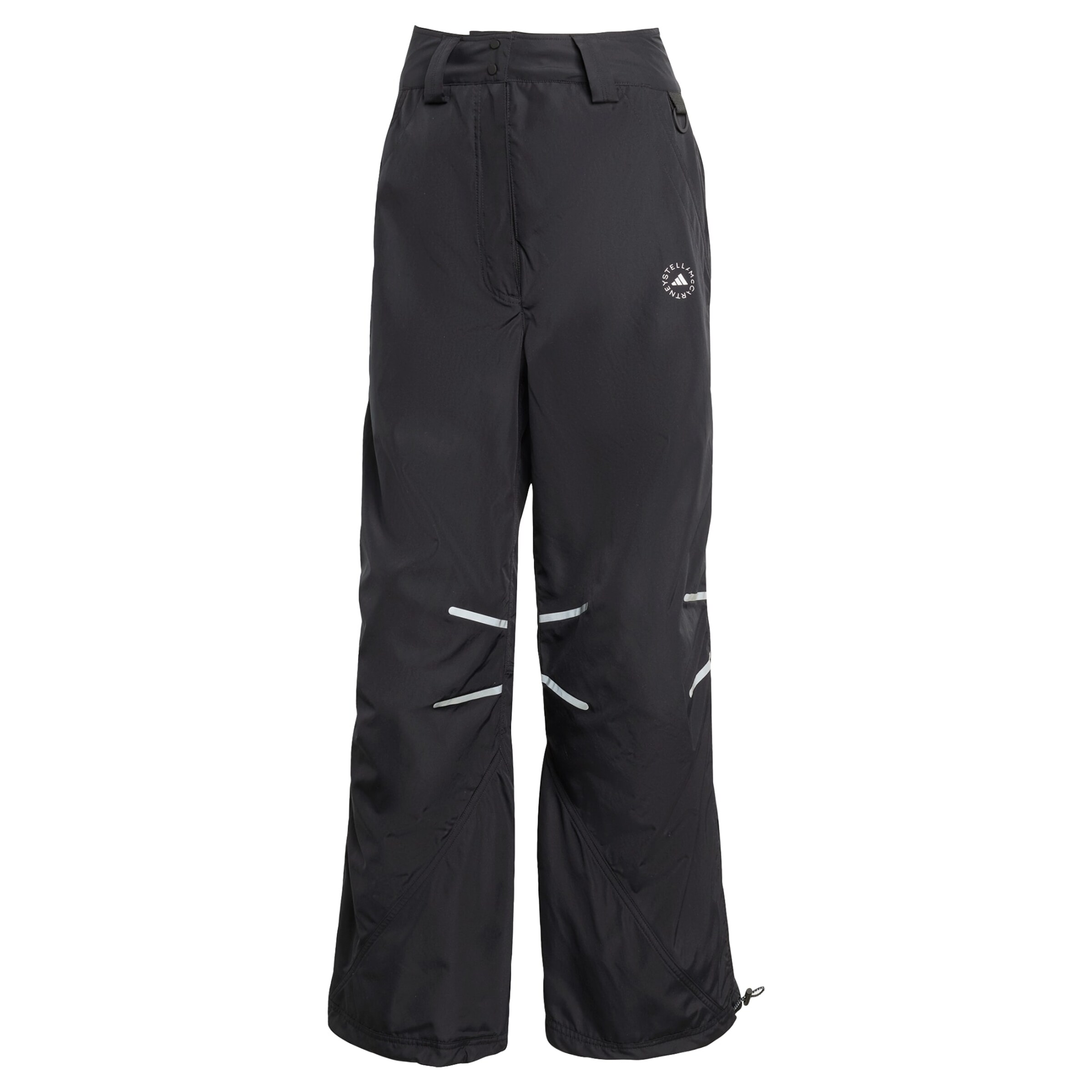 ADIDAS BY STELLA MCCARTNEY - Pantalón deportivo 'Woven Track' en negro: frente