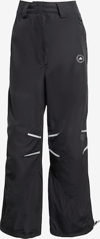 ADIDAS BY STELLA MCCARTNEY Sportbroek 'Woven Track' in Zwart: voorkant