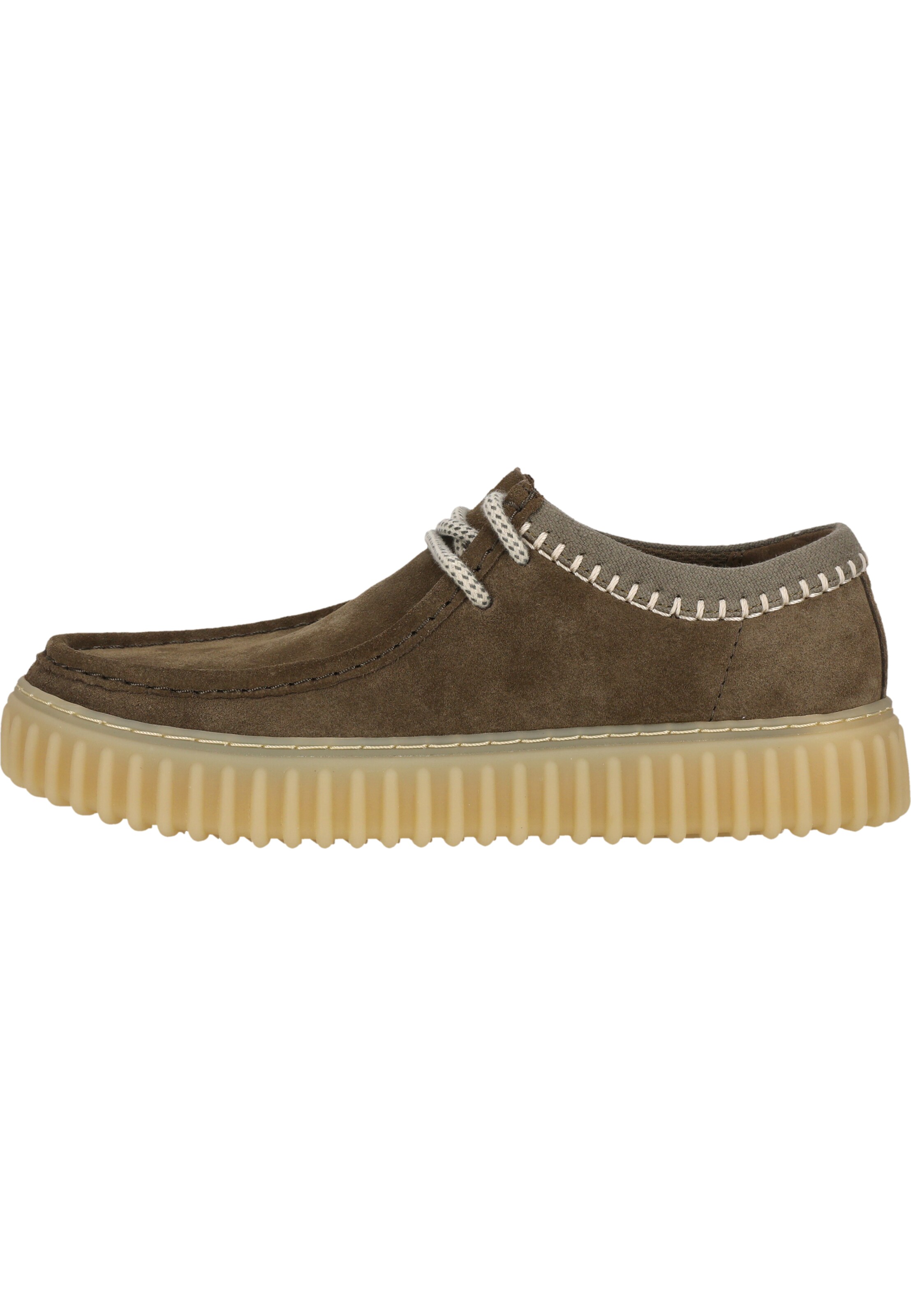 CLARKS Veterschoen 'Torhill' in Groen