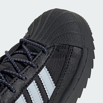 ADIDAS ORIGINALS Støvler 'Superstar' i sort