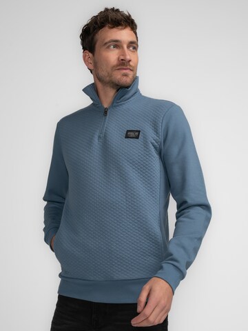 Petrol Industries Sweatshirt 'Richardson' in Blue: front