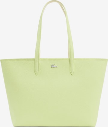 LACOSTE Torba shopper 'Lacoste Sac cabas zippé Anna Sencha Poudre' w kolorze zielony: przód