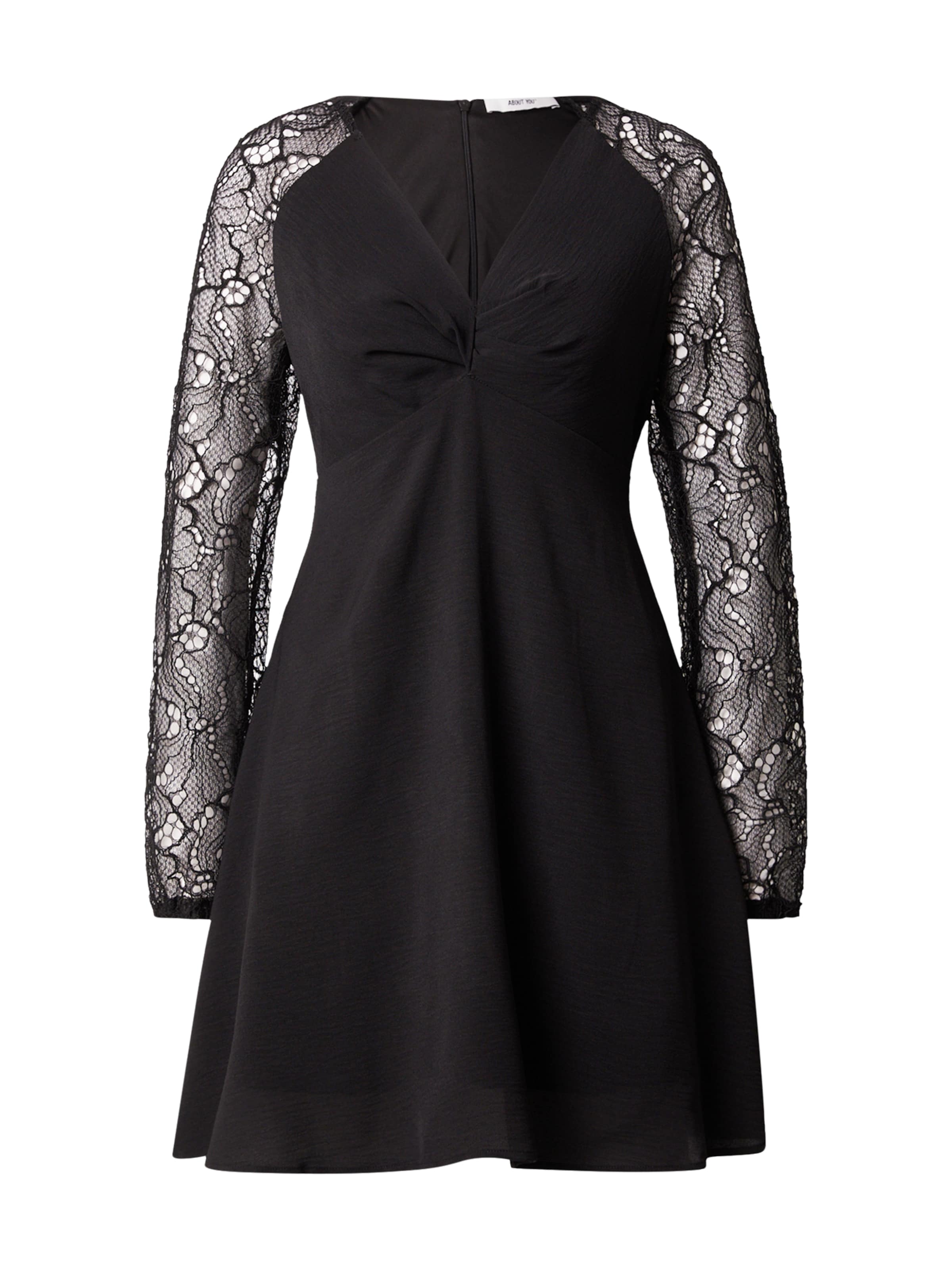 ABOUT YOU Kleit 'Rea', värv must: eest vaates