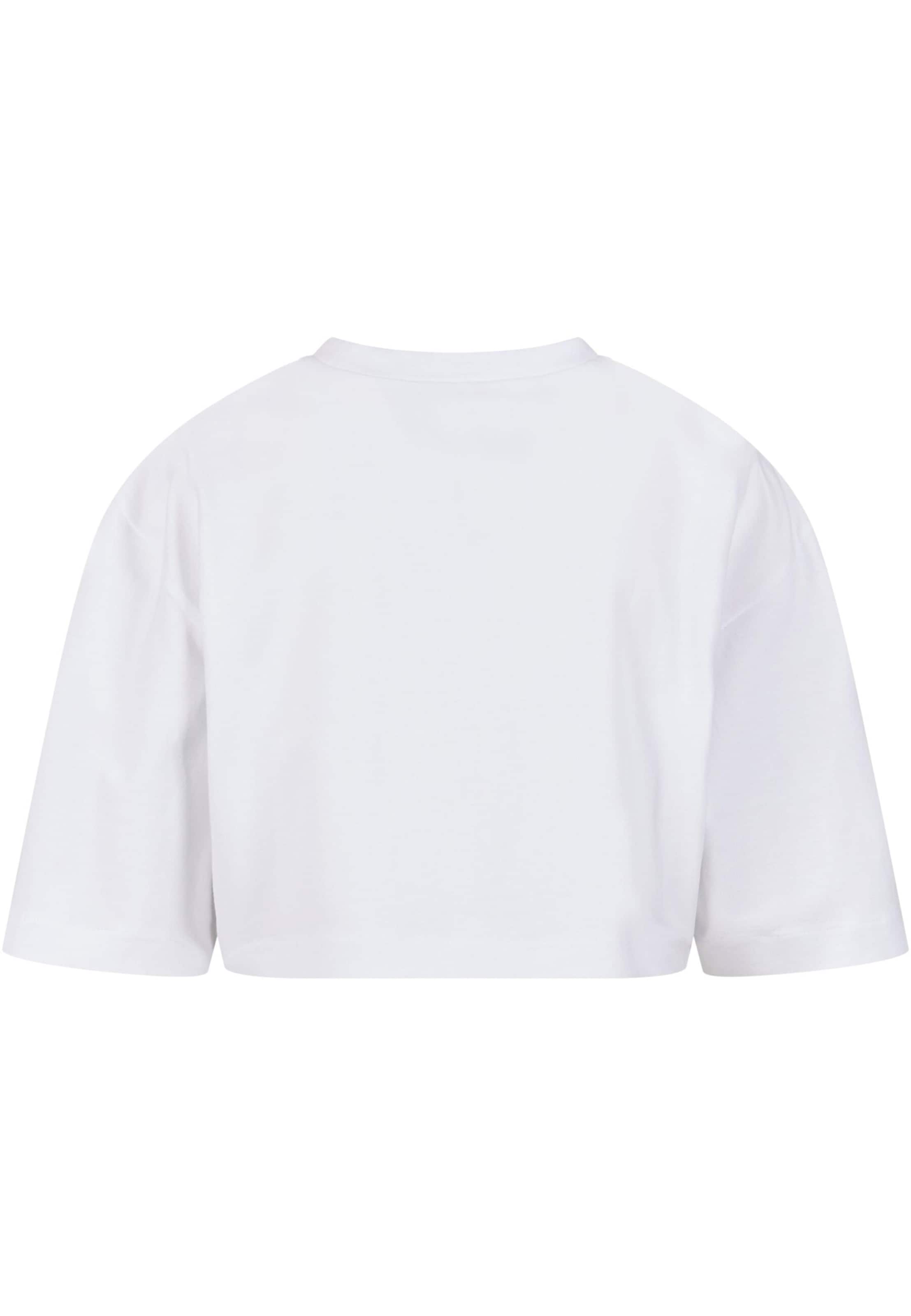 Tricou de la Urban Classics pe alb