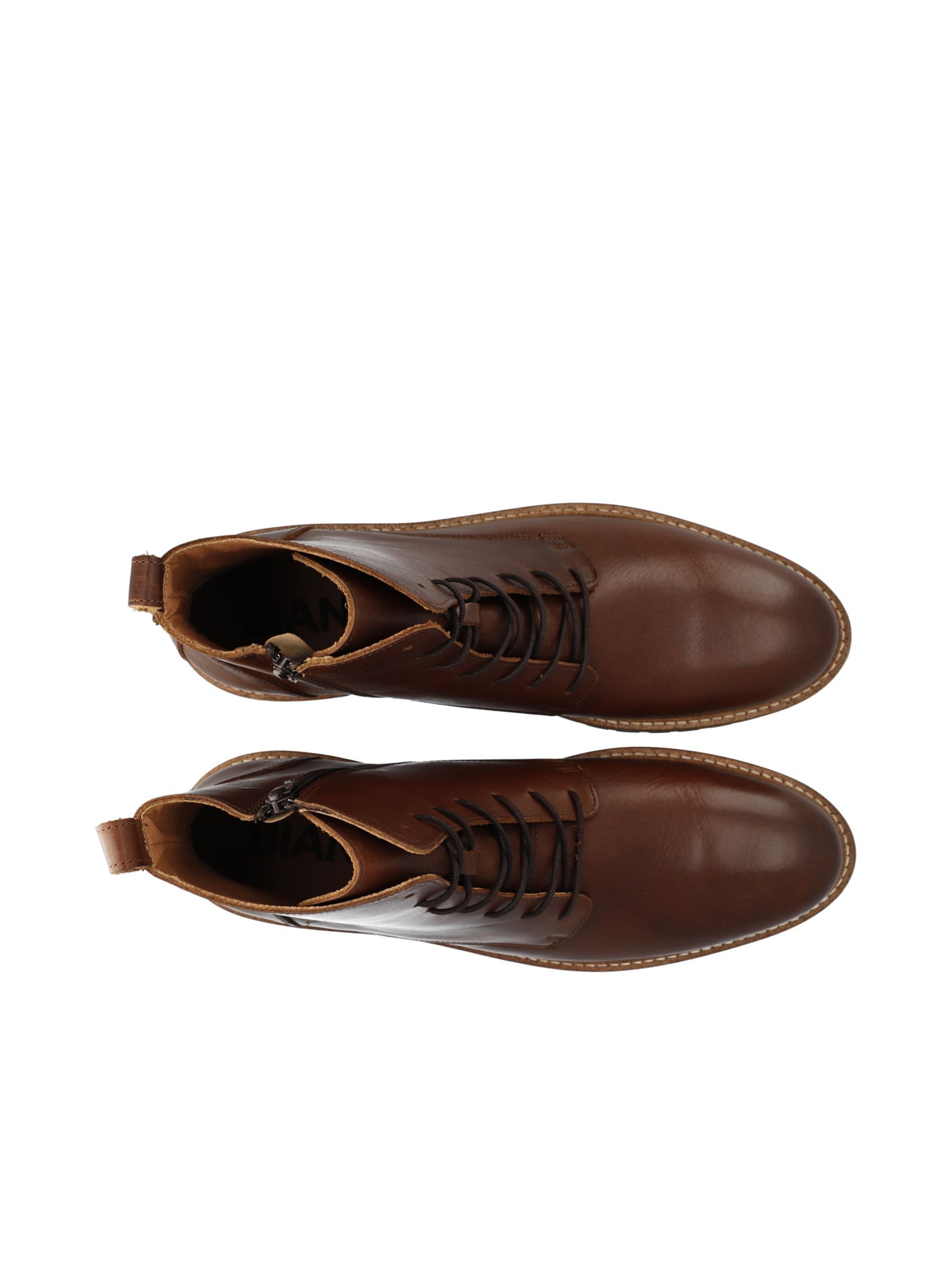 Bianco Schnürstiefel in Braun