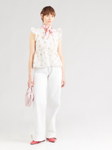 Camicia da donna 'PCEMMA' di PIECES in bianco