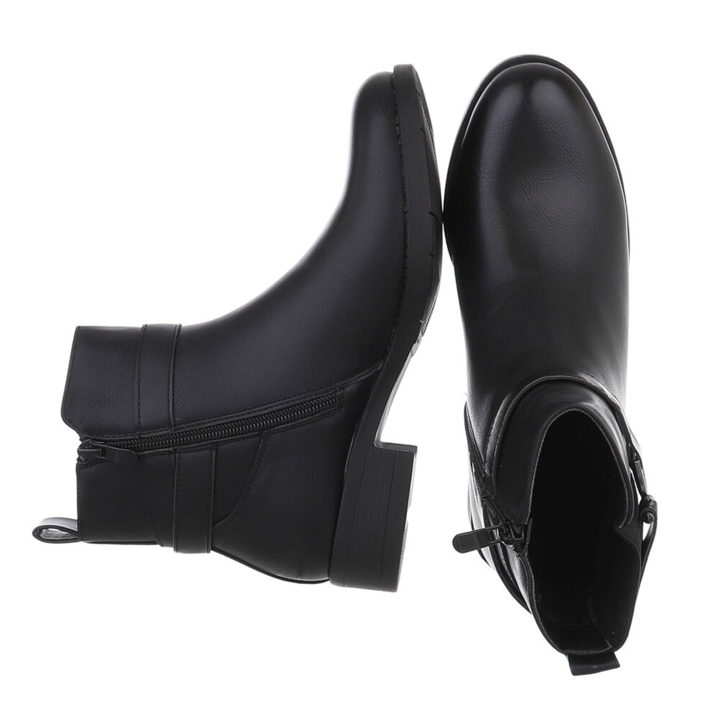 Ital-Design Booties in Black