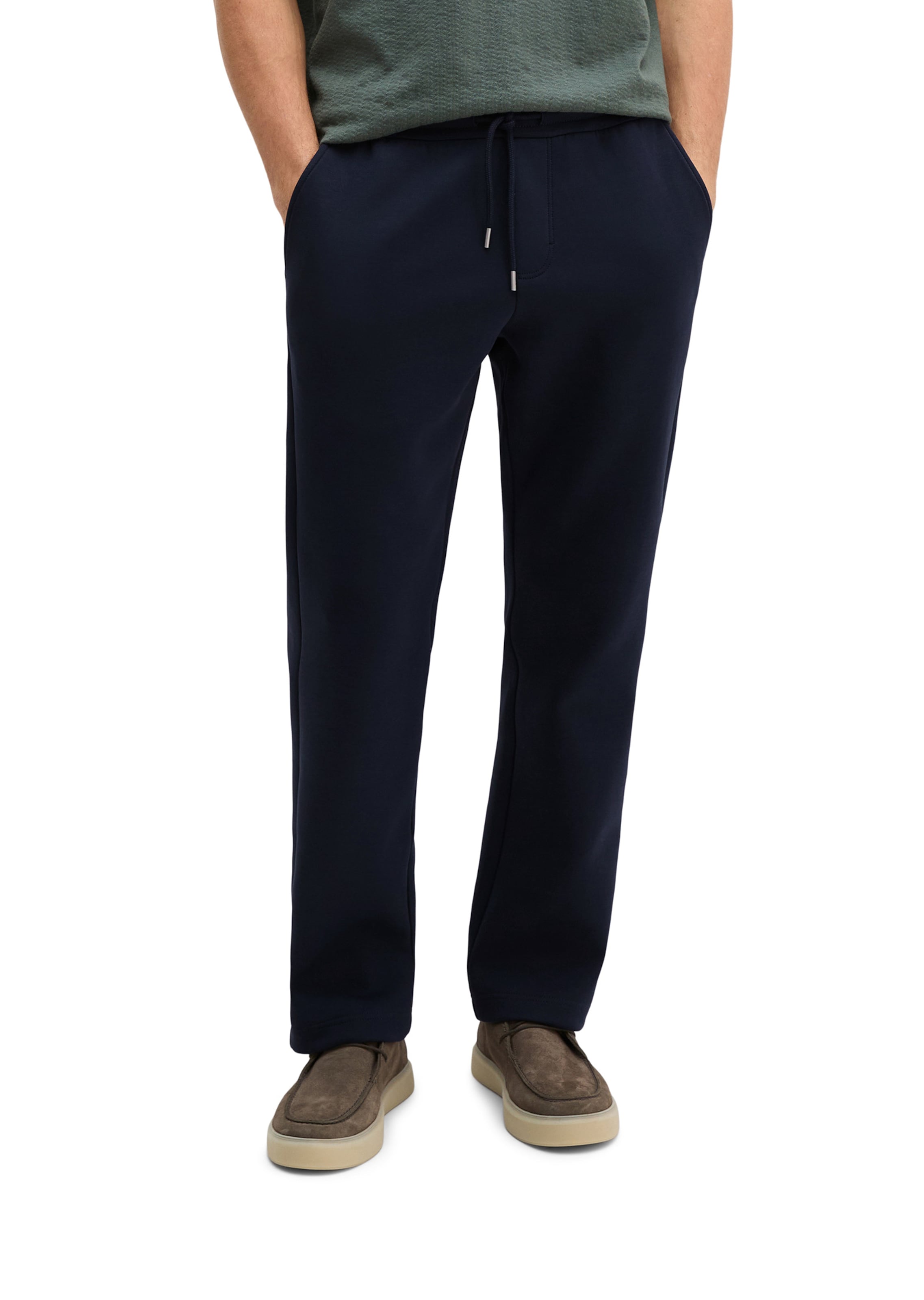 Marc O'Polo Regular Hose in Blau: Vorderseite