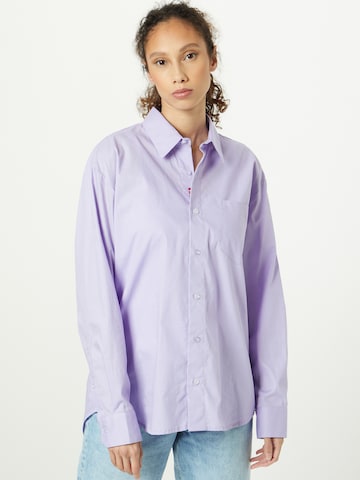 RECC Blouse 'EIZA' in Lila: voorkant