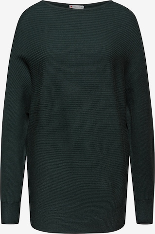 STREET ONE Sweater 'Dolman' in Green: front