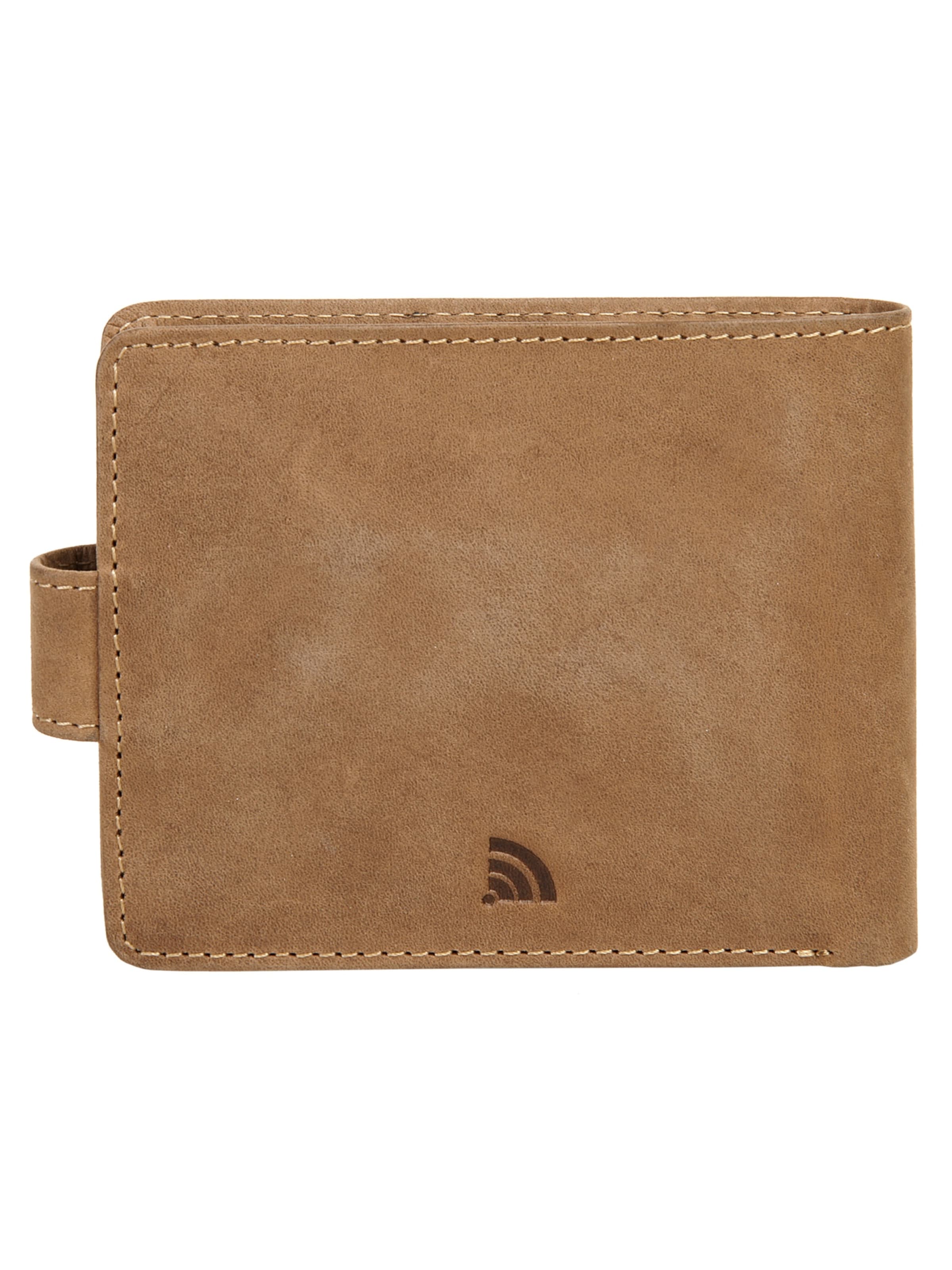 BODENSCHATZ Wallet 'Bodenschatz Geldbörse BICOLOUR' in Brown