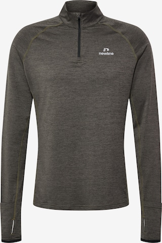Newline Sportsweatshirt in Grau: predná strana