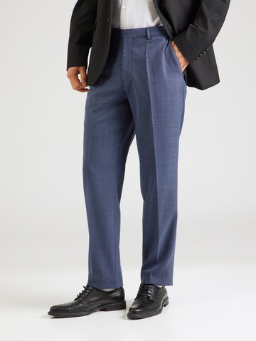 BOSS tavaline Püksid 'H-Leon-MM-C-224', värv sinine: eest vaates