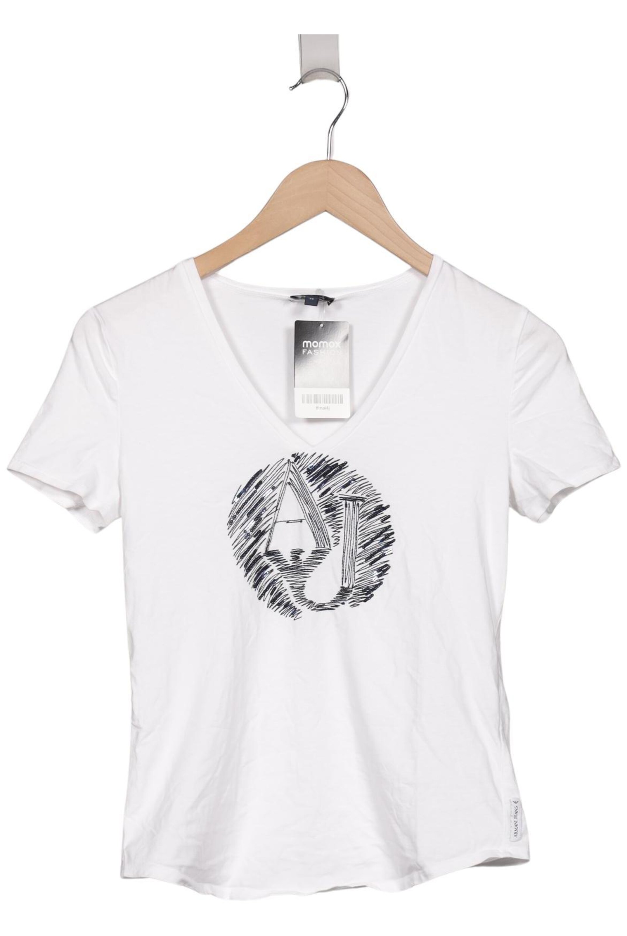 Armani Jeans Top & Shirt in M in White: front