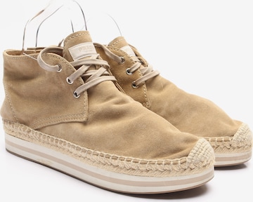 PRADA Halbschuhe 39,5 in Braun: Vorderseite