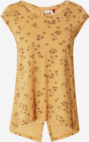 Ragwear - Camiseta 'DOMINNICA' en amarillo: frente