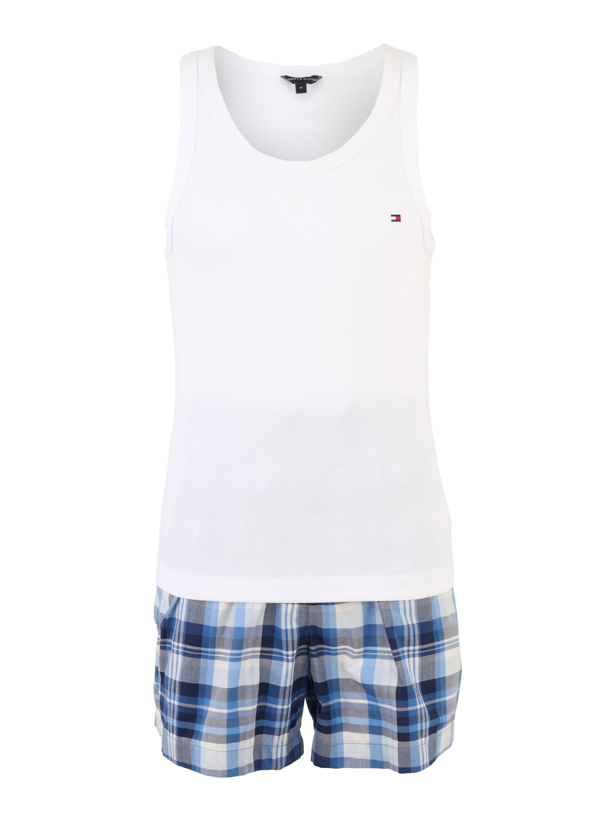 Tommy Hilfiger Underwear Lyhyt pyjama värissä valkoinen: etupuoli