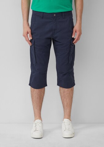 Regular Pantalon cargo 'File' s.Oliver en bleu : devant