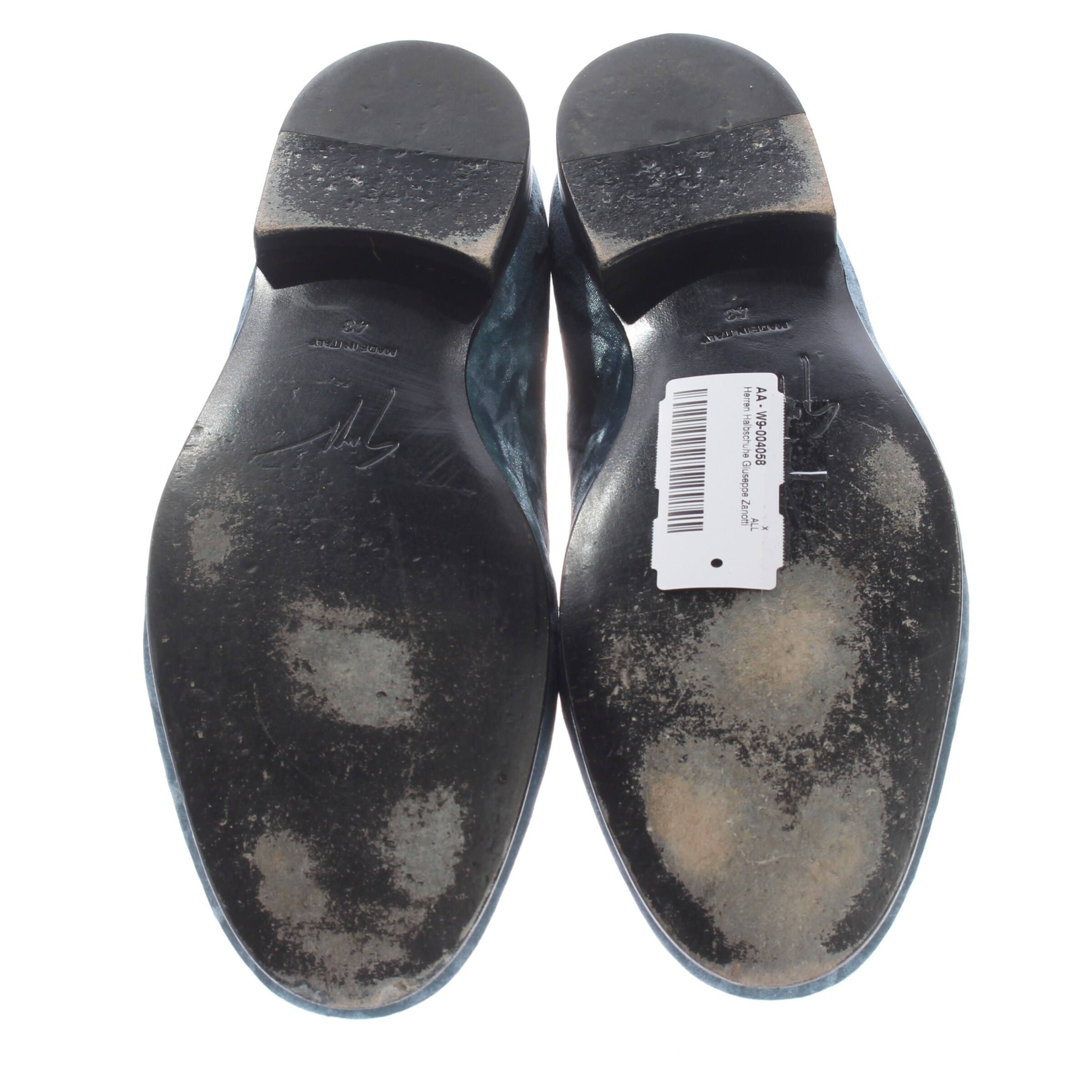 Giuseppe Zanotti Flats & Loafers in 43 in Blue