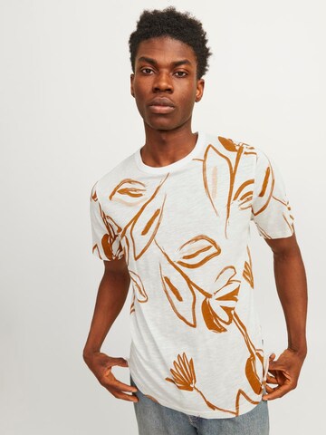 JACK & JONES Bluser & t-shirts 'Palma' i hvid: forside