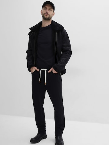 Regular Pantalon bonprix en noir
