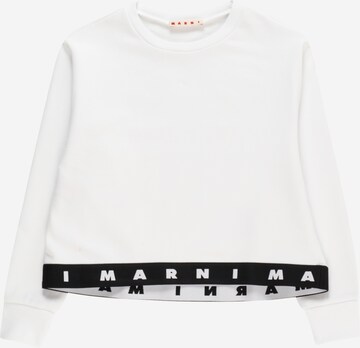 Marni - Sweatshirt em branco: frente