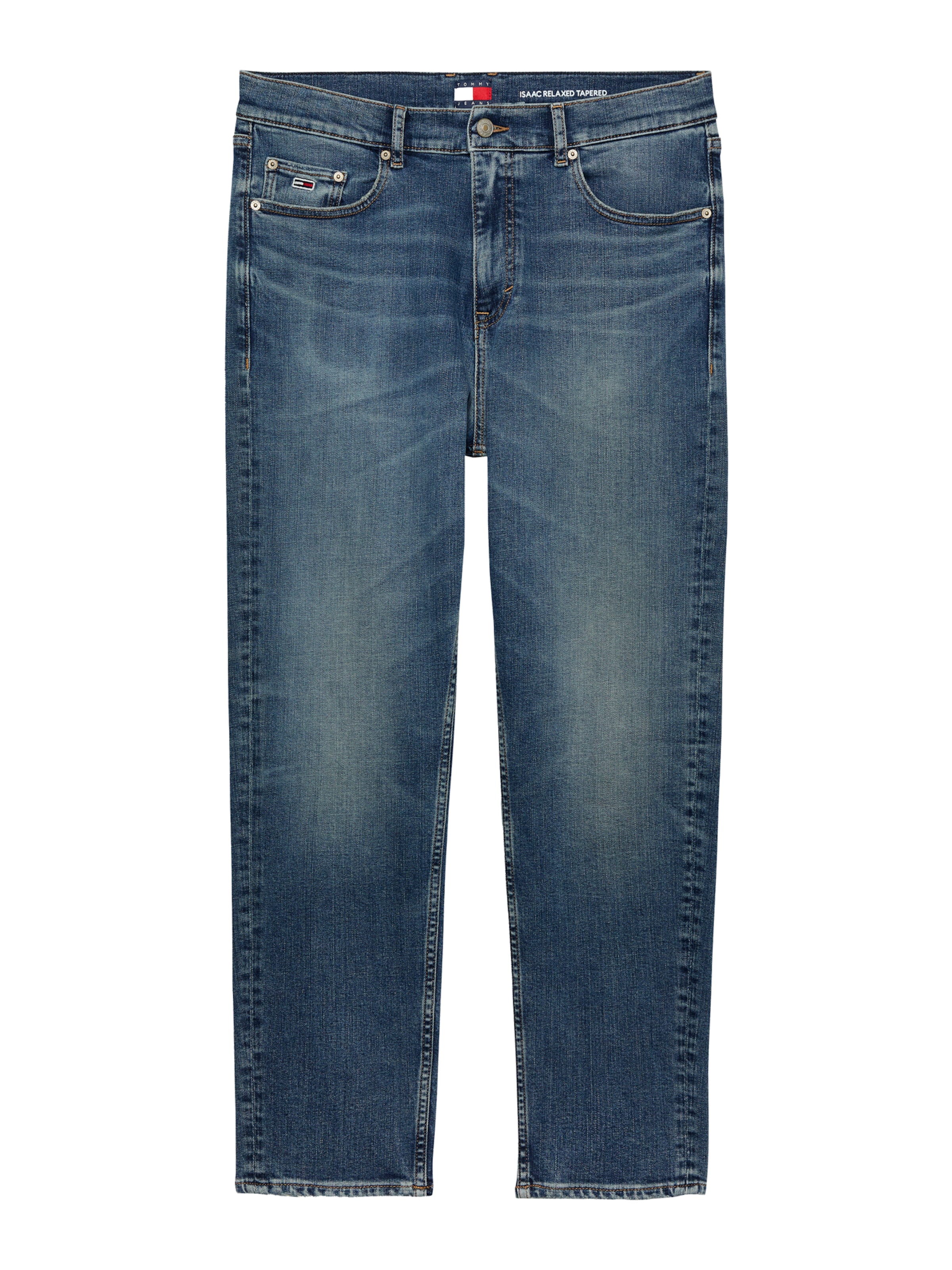Regular Jean 'ISAAC' Tommy Jeans en bleu : devant