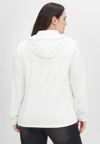 SHEEGO Sweatshirt in Weiß