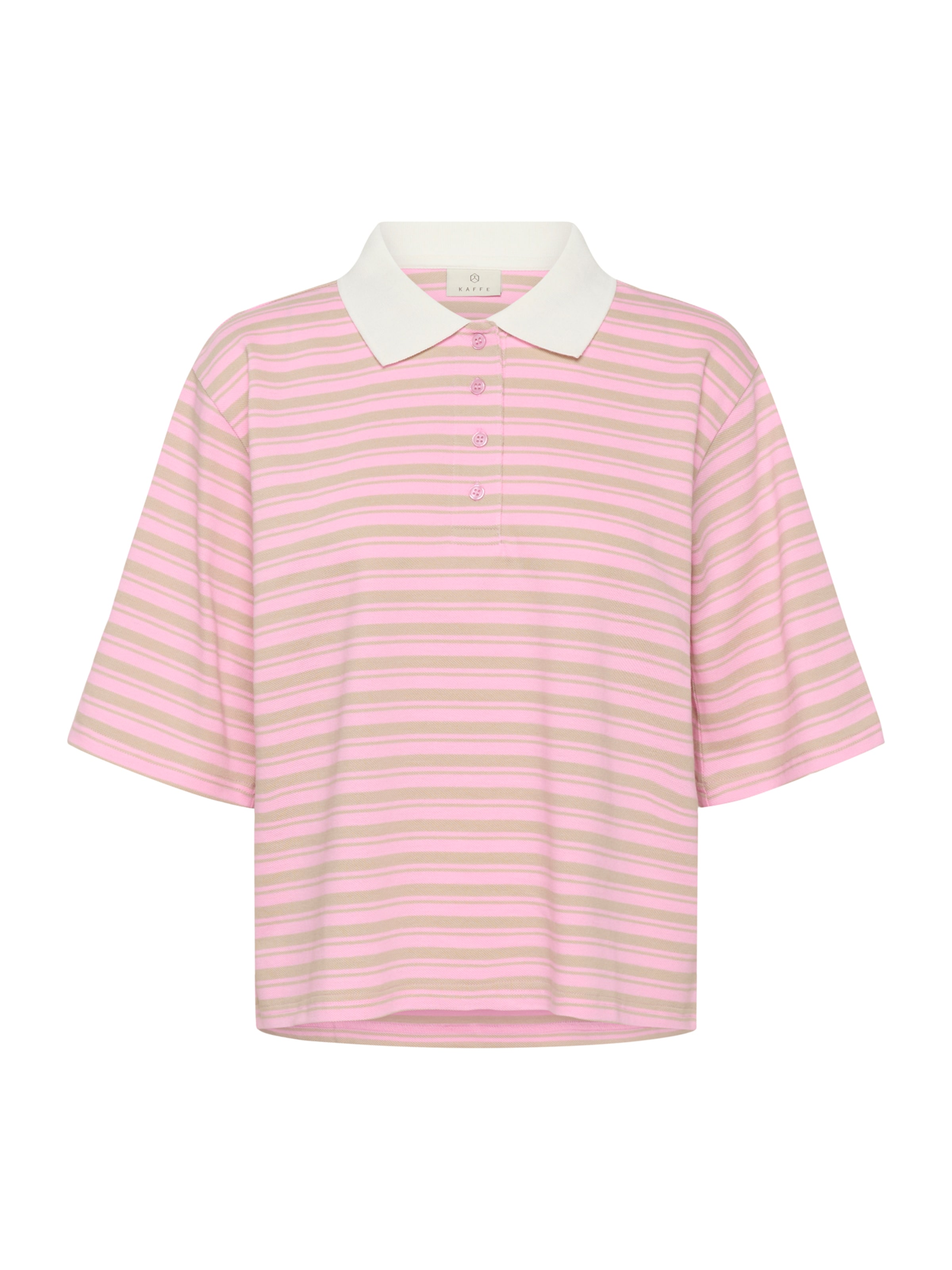 Kaffe Тениска 'KAmiala' в розово: отпред