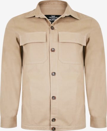 Threadbare Between-season jacket 'Ozone' in Beige: front