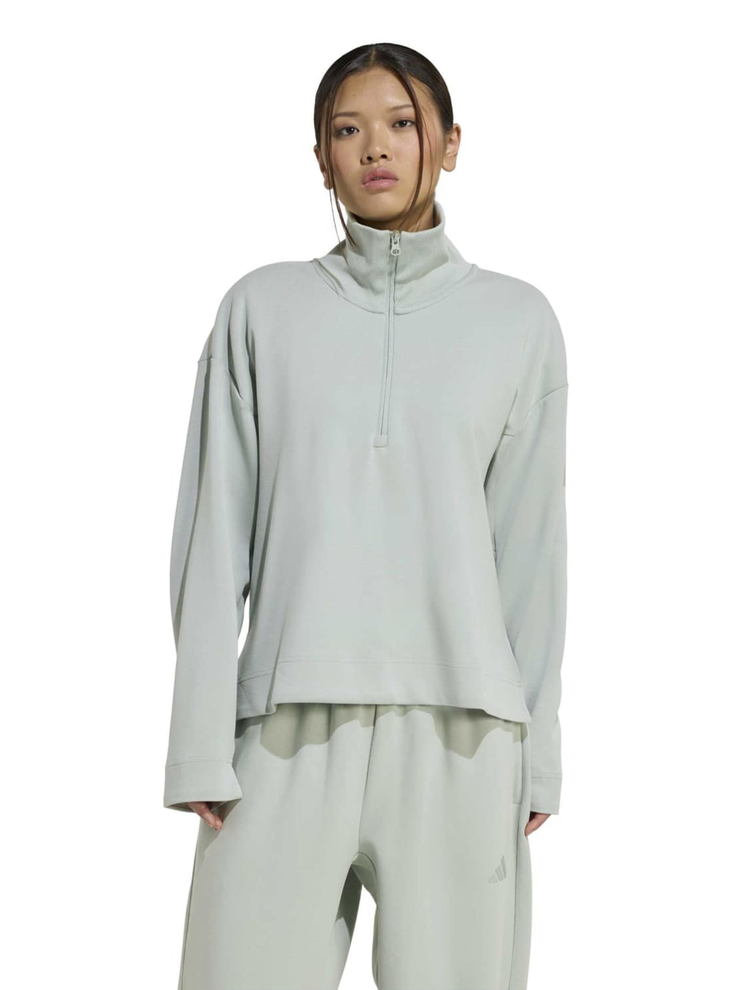 ADIDAS SPORTSWEAR Αθλητική μπλούζα φούτερ 'ALL SZN' σε πράσινο: μπροστά