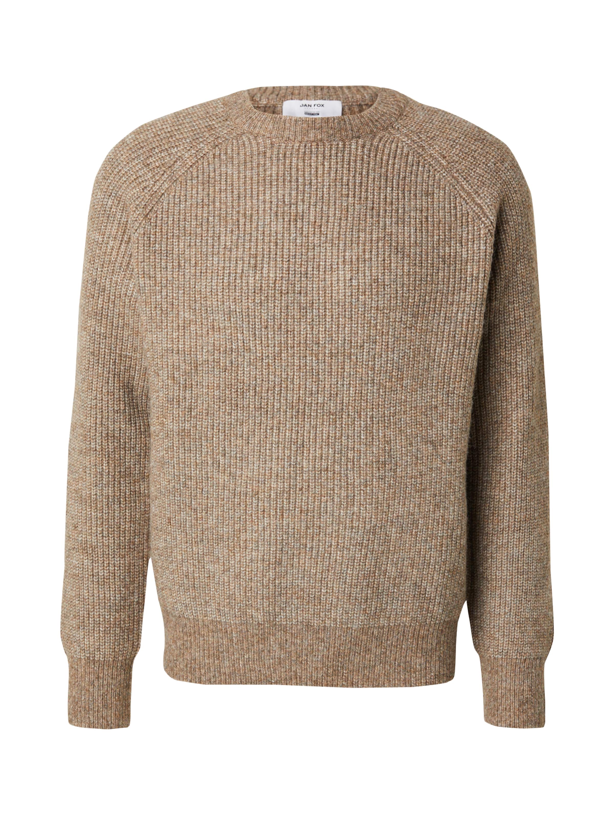 DAN FOX APPAREL Sweater 'Michael' in Beige: front