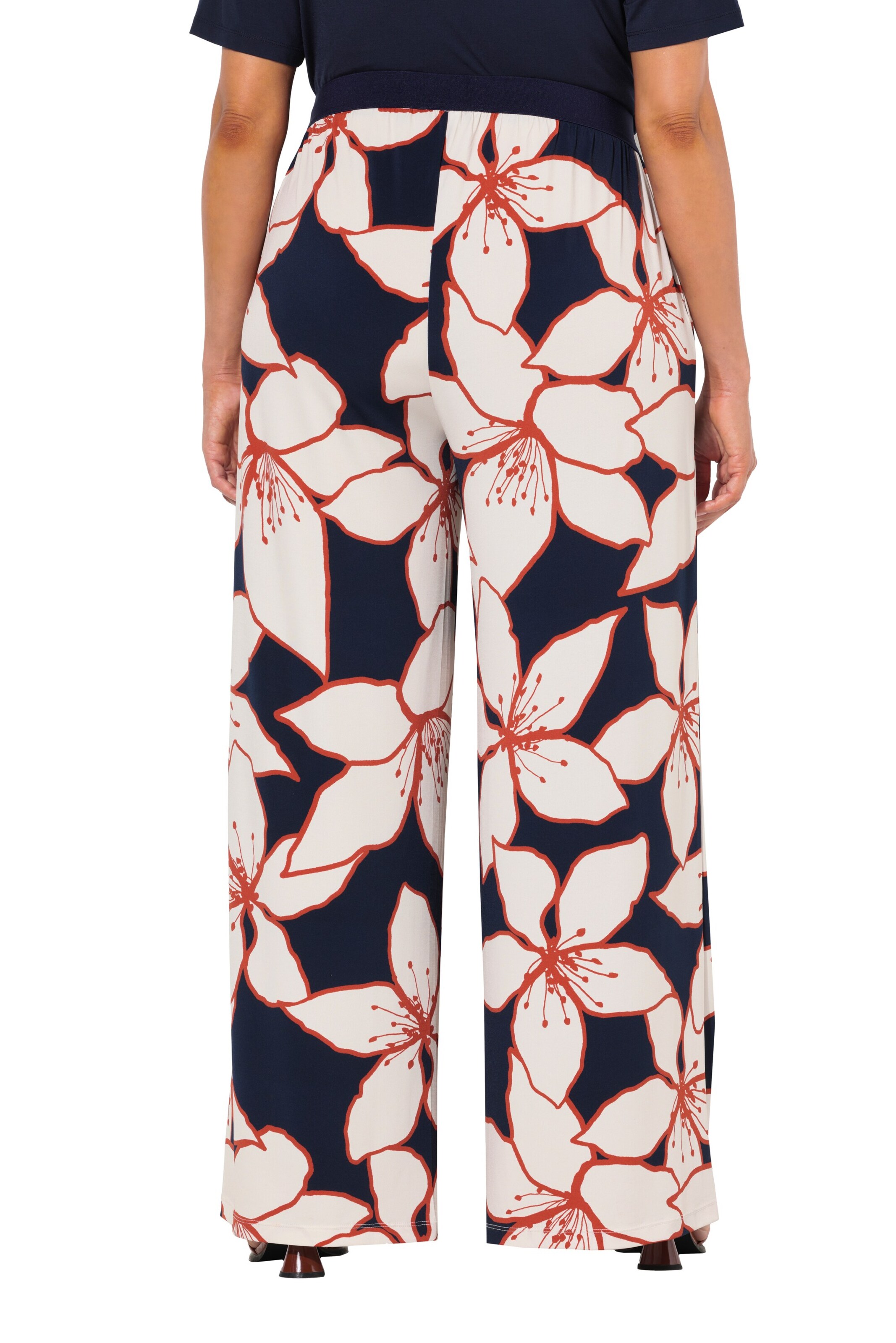 Ulla Popken Loosefit Hose in Blau