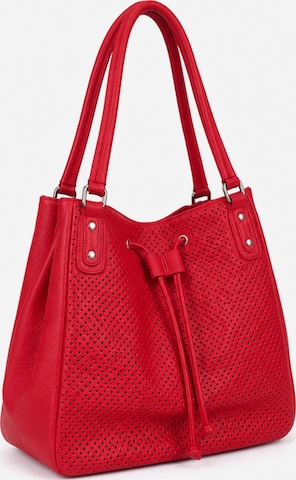COLLEZIONE ALESSANDRO Shoulder Bag 'Sorrento' in Red: front