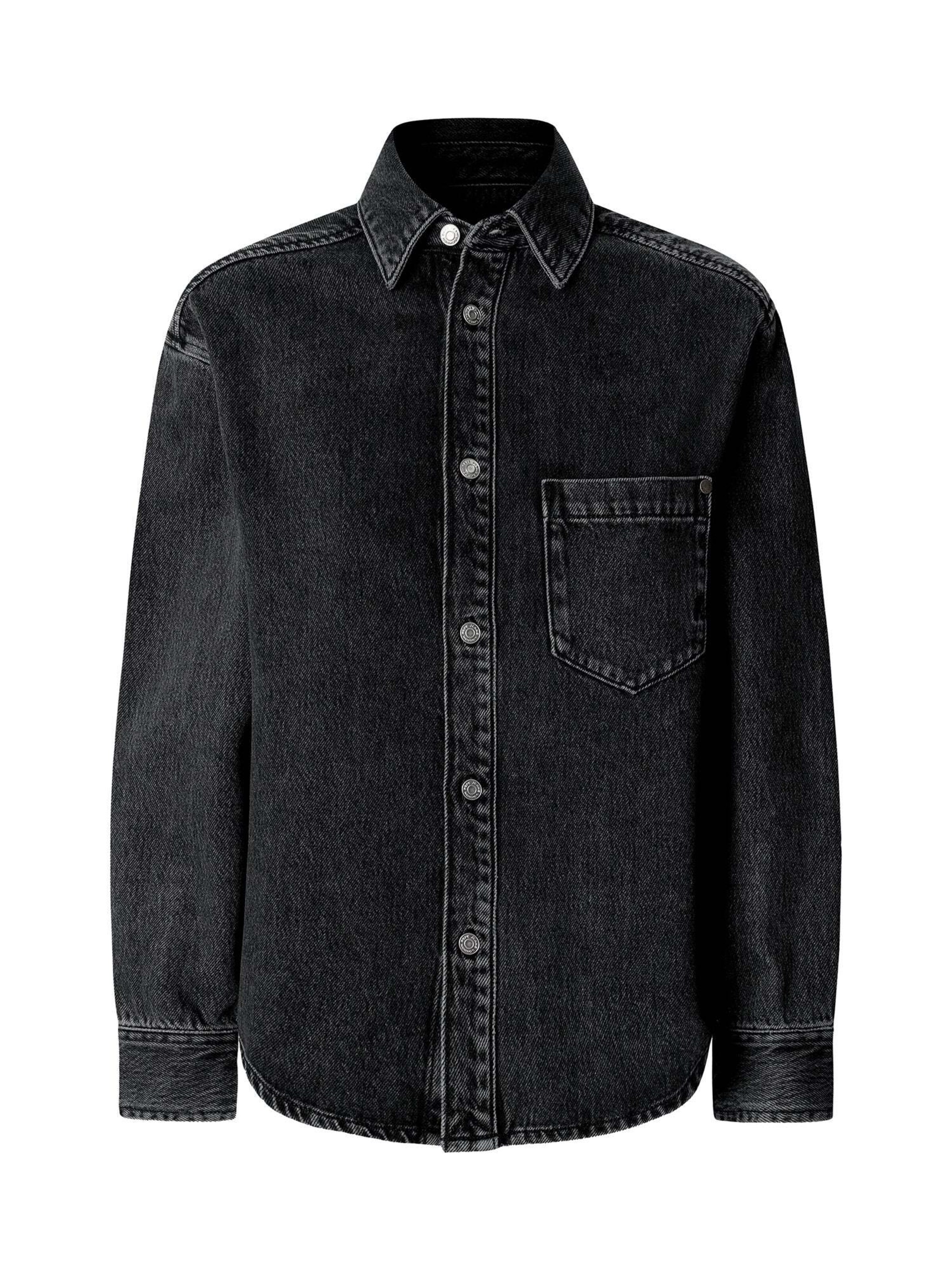 Pepe Jeans Blouse 'Grove' in L in Black denim, Item view
